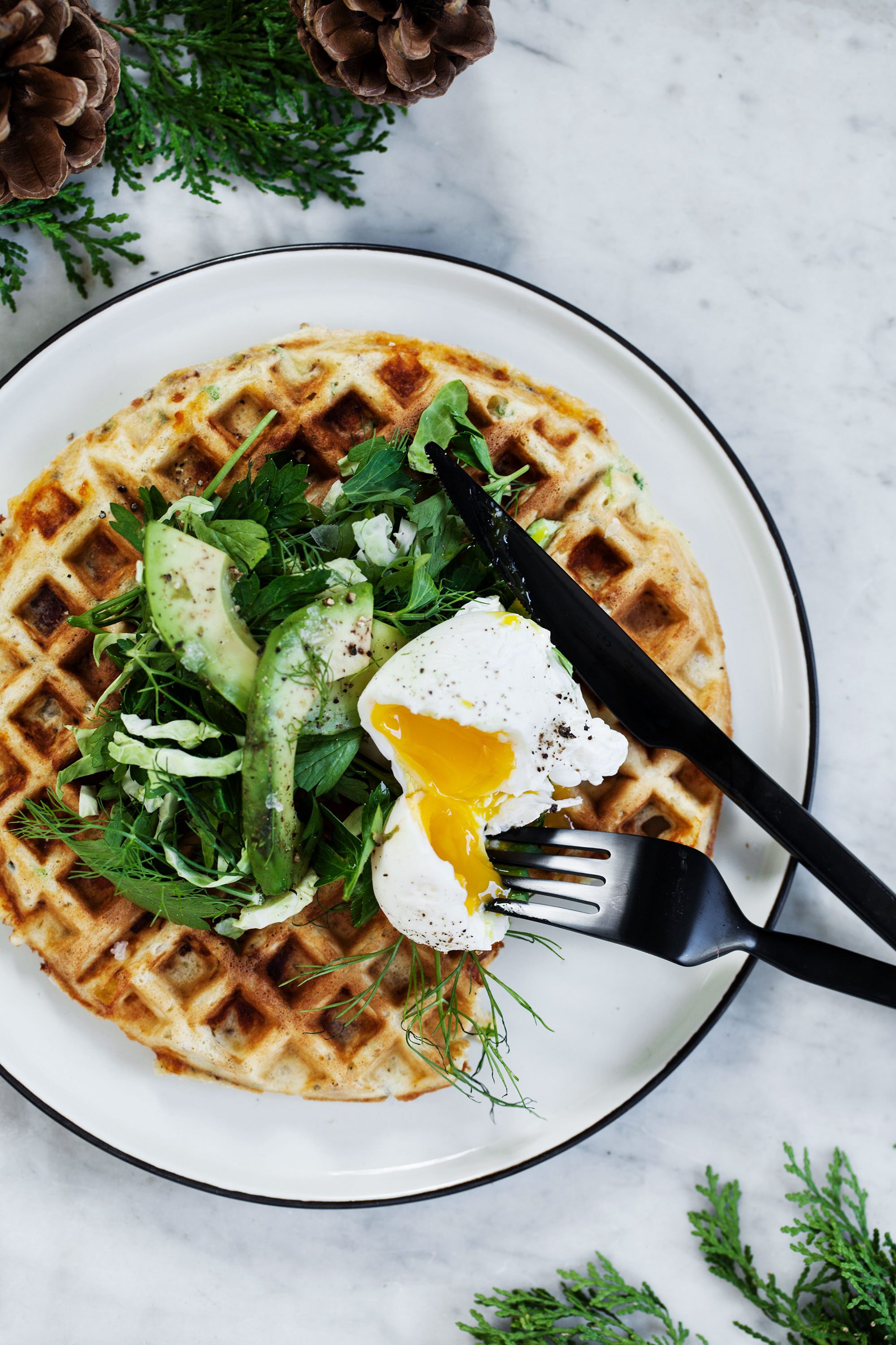 Savory Waffle
